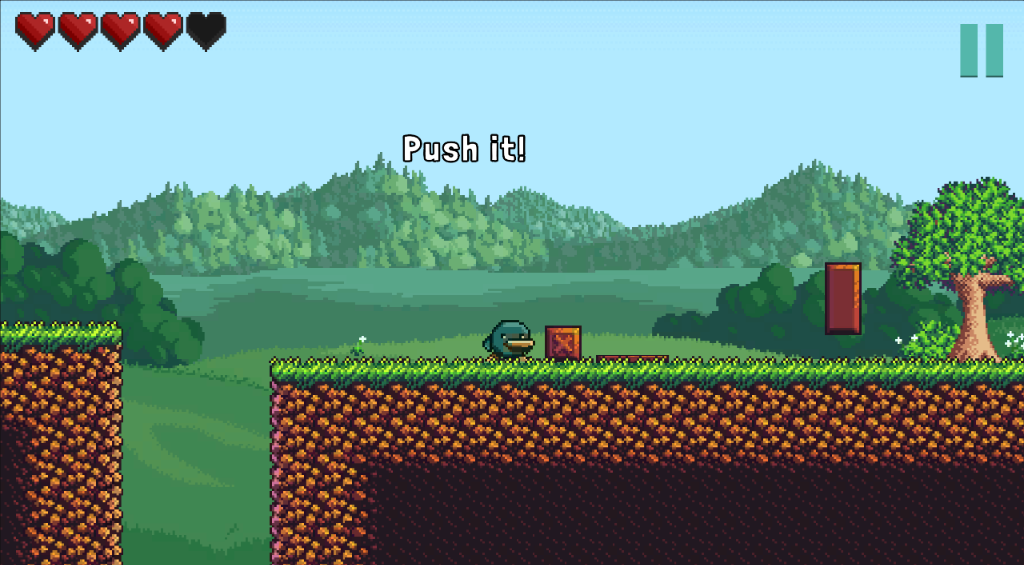 VeloSlum Screenshot - Push puzzle